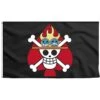 Ace Jolly Roger One Piece - Drapeau Pirate -Pirate Costume Shop ace jolly roger one piece