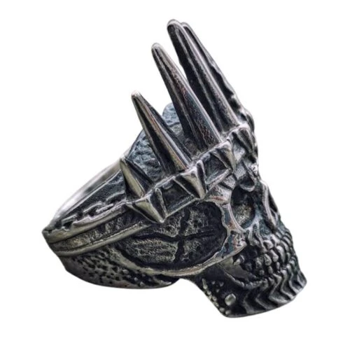 Bague Acier Pirate Roi Des 7 Mers - Image 3
