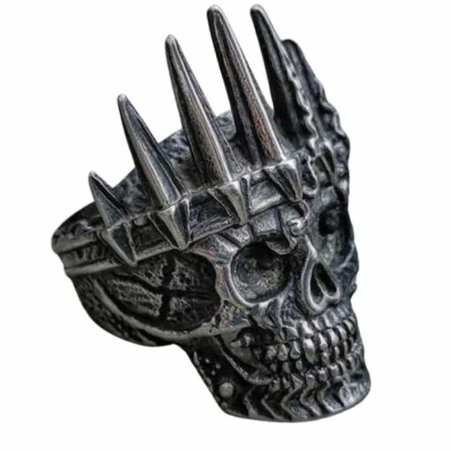 Bague Acier Pirate Roi Des 7 Mers - Image 2