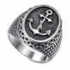 Bague Ancre Marine De Pirate -Pirate Costume Shop bague ancre marine