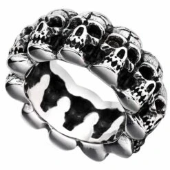 Bague Crâne Pirate Homme Immortel