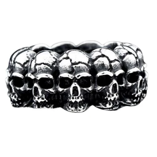 Bague Crâne Pirate Homme Immortel - Image 2
