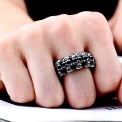 Bague Crâne Pirate Homme Immortel -Pirate Costume Shop bague crane pirate homme 3