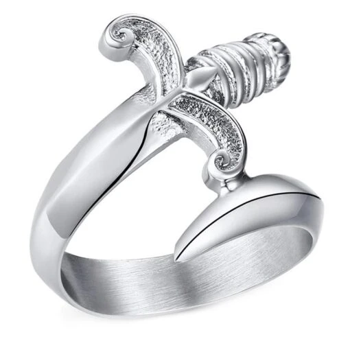 Bague Épée Du Pirate Barbe Noire