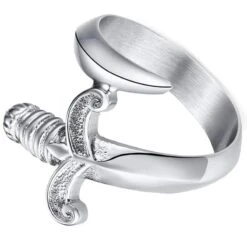 Bague Épée Du Pirate Barbe Noire -Pirate Costume Shop bague epee 3