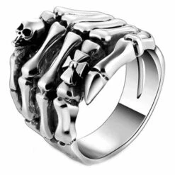 Bague Homme Argent Pirate