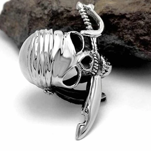 Bague Homme De Pirate Pas De Quartier - Image 2