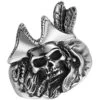 Bague Homme Tête De Pirate Du Capitaine -Pirate Costume Shop bague homme tete de pirate 1