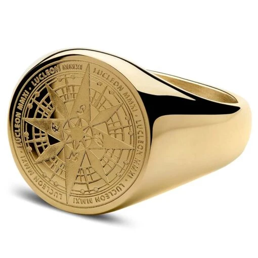 Bague Pirate Or Roses Des Vents - Image 2