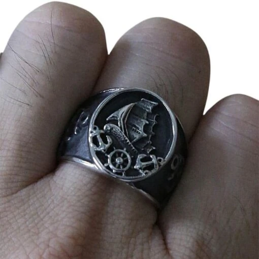 Bague Navire Pirate Black Pearl - Image 4