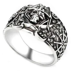 Bague Pirate Argent Du Capitaine