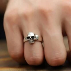 Bague Pirate Argent Homme Démon -Pirate Costume Shop bague pirate argent homme 2