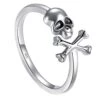 Bague Pirate Femme Argent S925 -Pirate Costume Shop bague pirate femme 2