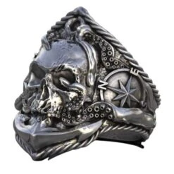 Bague Pirates Hommes - Bijoux Pirate -Pirate Costume Shop bague pirate homme 9