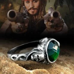 ▷ Bague Jack Sparrow De Pirates Des Caraïbes -Pirate Costume Shop bague pirate jack sparrow 3