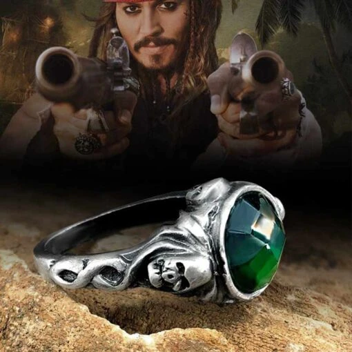 ▷ Bague Jack Sparrow De Pirates Des Caraïbes - Image 3