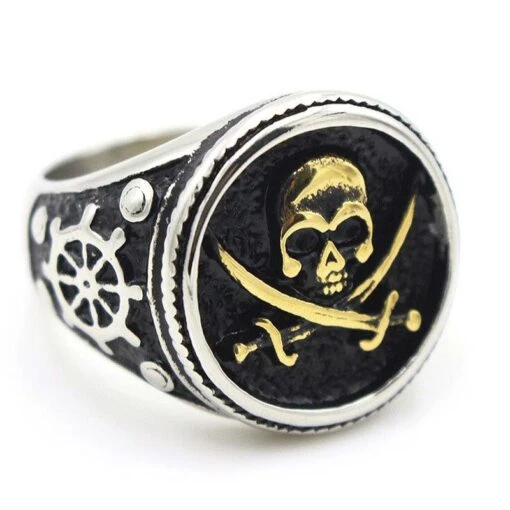 Bague Jolly Roger - Bijoux Pirate - Image 3