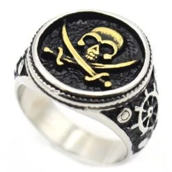 Bague Jolly Roger - Bijoux Pirate