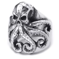 Bague Pirate Poulpe - Bijoux Pirate -Pirate Costume Shop bague pirate poulpe 4