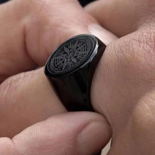 Bague Rose Des Vents Pirate - Image 4