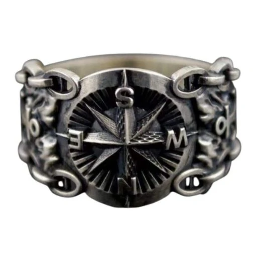 Bague Solitaire Pirate Orientation - Image 2