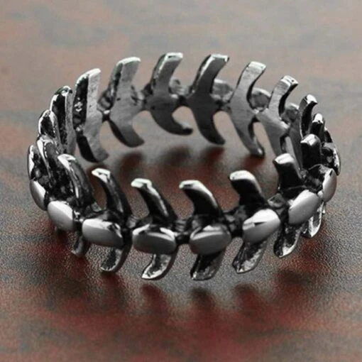 Bague Arête De Poisson - Bijoux Pirate - Image 2