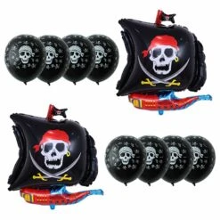 Kit Ballon Pirate Anniversaire Bateau Volant