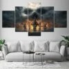 Bateau Pirate Tableau Style Canvas -Pirate Costume Shop bateau pirate tableau