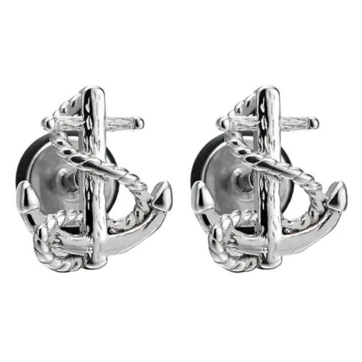 ▷ Boucles D'Oreilles Ancre Marine - Image 2