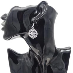 ▷ Boucles D'Oreilles Boussole -Pirate Costume Shop boucle d oreille boussole 2