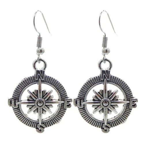 ▷ Boucles D'Oreilles Boussole - Image 2