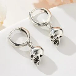 ▷ Boucles D'Oreilles Crâne Pirate -Pirate Costume Shop boucle d oreille crane pirate 3