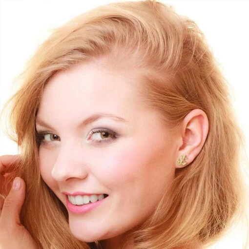 ▷ Boucles D'Oreilles Ancre Marine - Image 5