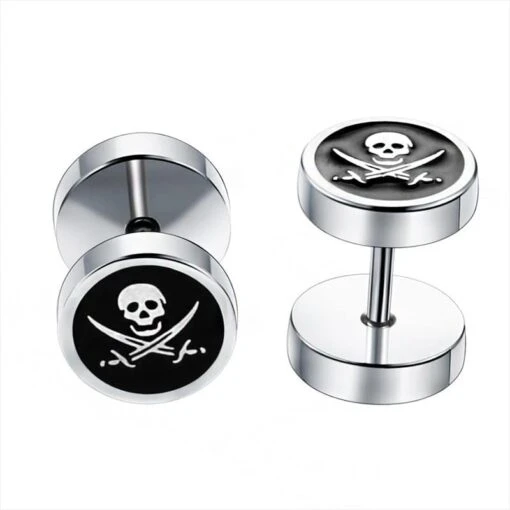 ▷ Boucles D'Oreilles Jolly Roger - Image 2