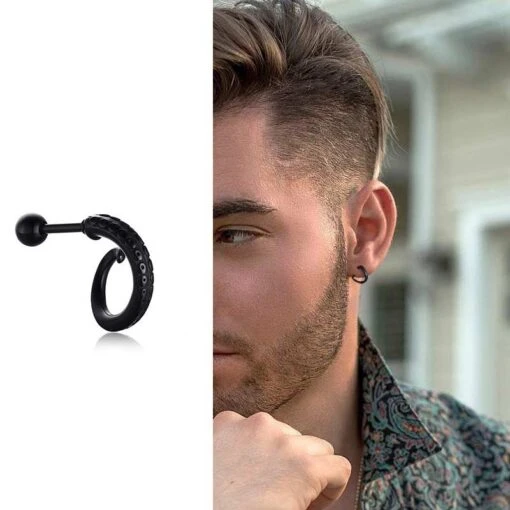 ▷ Boucles D'Oreilles Poulpe Kraken - Image 4