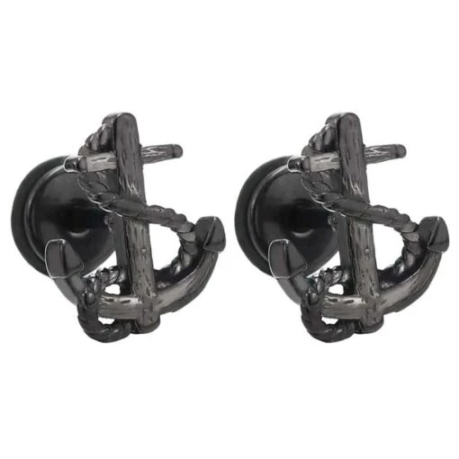 ▷ Boucles D'Oreilles Ancre Marine