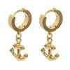 ▷ Boucles D'Oreilles Homme Ancre -Pirate Costume Shop boucles d oreilles homme ancre pirate