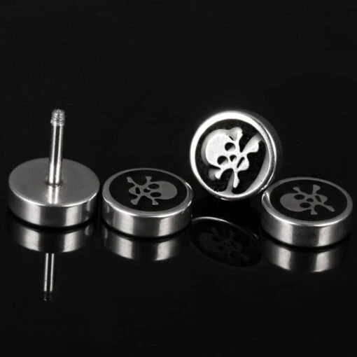 ▷ Boucles D'Oreilles Pirate Homme - Image 5