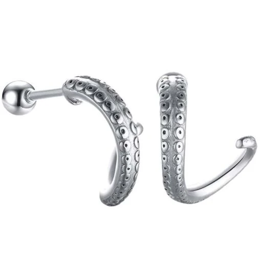 ▷ Boucles D'Oreilles Poulpe Kraken