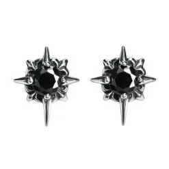▷ Boucles D'Oreilles Rose Des Vents