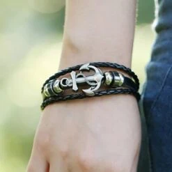 Bracelet Ancre De Bateau Pirate -Pirate Costume Shop bracelet ancre de bateau 2