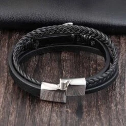 Bracelet Ancre Marine Homme De L'Océan -Pirate Costume Shop bracelet ancre marine homme 2