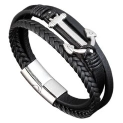 Bracelet Ancre Marine Homme De L'Océan