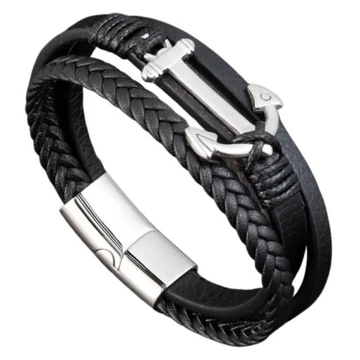 Bracelet Ancre Marine Homme De L'Océan