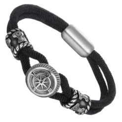 Bracelet Boussole Nautique De Pirate