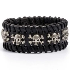 Bracelet Cuir Corsaire Pirate -Pirate Costume Shop bracelet cuir corsaire pirate 4