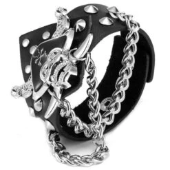 Bracelet Cuir Homme Pirate Des 7 Mers -Pirate Costume Shop bracelet cuir homme pirate 2