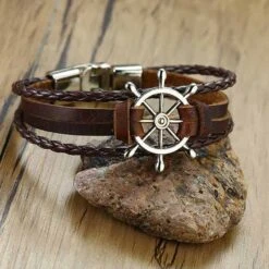 Bracelet Gouvernail Whydah - Bijoux Pirate -Pirate Costume Shop bracelet gouvernail homme