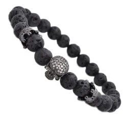 Bracelet Perle Pirate Volcanique