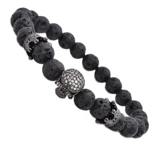 Bracelet Perle Pirate Volcanique